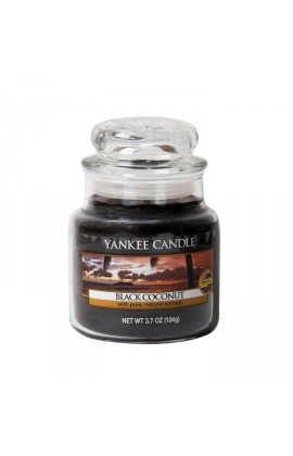 Yankee Black Coconut kis üveggyertya