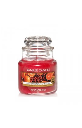 Yankee Mandarin Cranberry kis üveggyertya