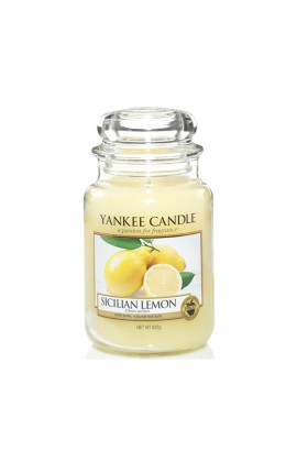 Yankee Sicilian Lemon nagy üveggyertya